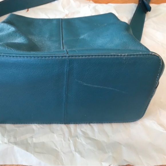 RADLEY LONDON turquoise leather crossbody - Picture 9 of 15